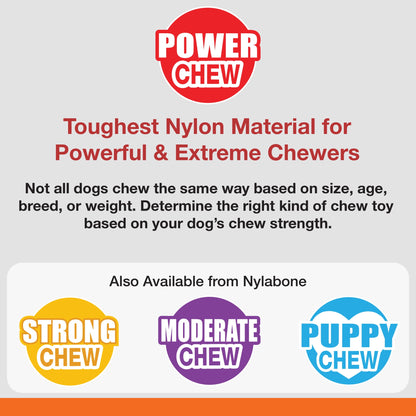 Power Chew Flavored Durable Dog Chew Toy - 50+ Lbs.