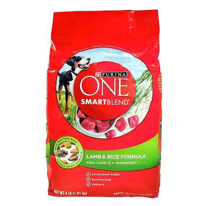 One Smartblend Dog Food Lamb & Rice 4 Lb