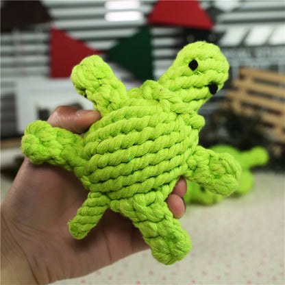 Pet Cotton Rope Toy Small Turtle Molars Boredom Dog Toy Pet Toy