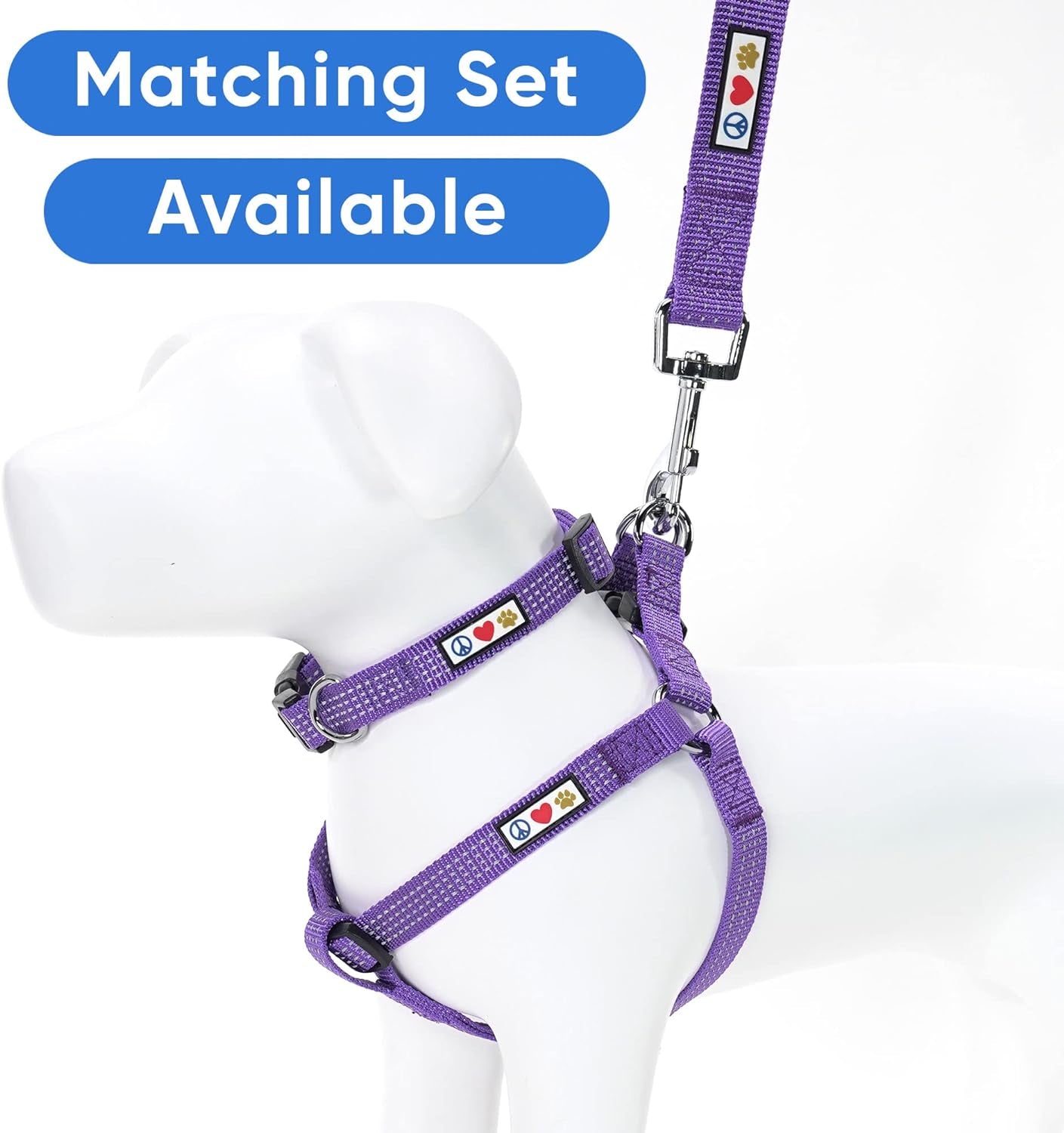 Reflective Dog Collar Adjustable Dog Collars for Medium Dogs Puppy Collar Medium Dog Collar Purple Dog Collar